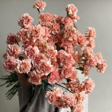 Carnations Caramel flower bouquet